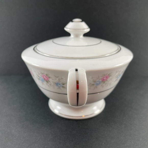 Rosemary 5555 M Fine China Covered Sugar Bowl - Picture 2 of 9